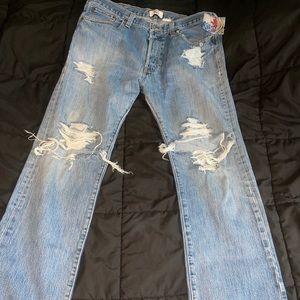 Size 38 Distressed Levi’s
